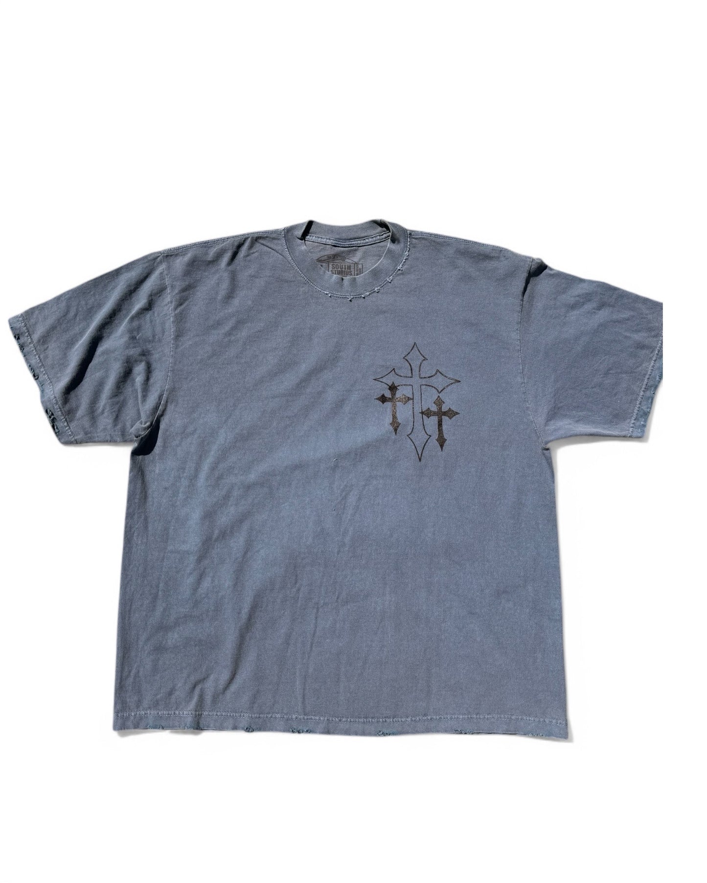 OCEAN BLUE FEAR GOD TEE