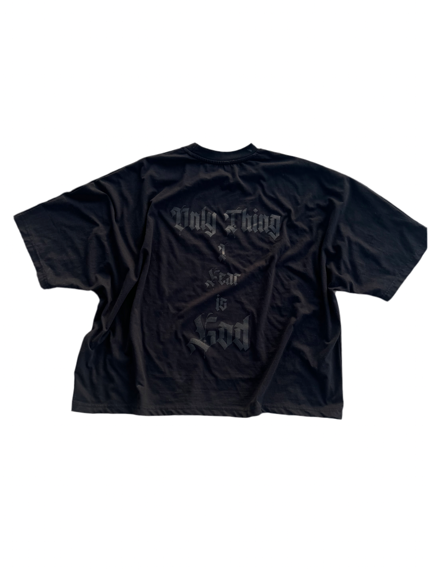 FEAR GOD cropped TEE